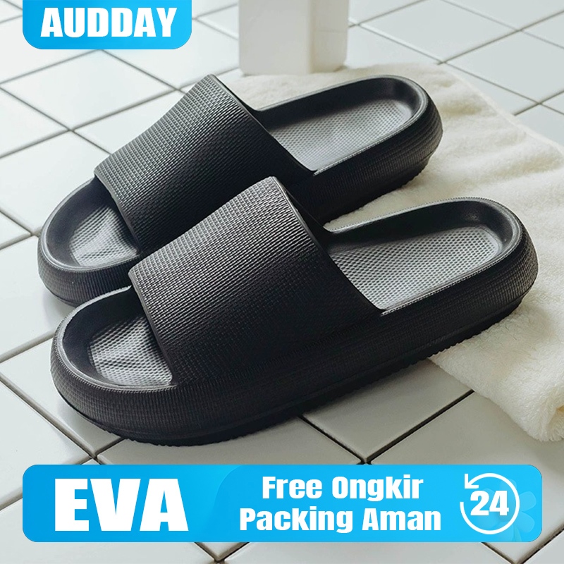 Sandal Slop Pria Terbaru Tebal Casual Empuk