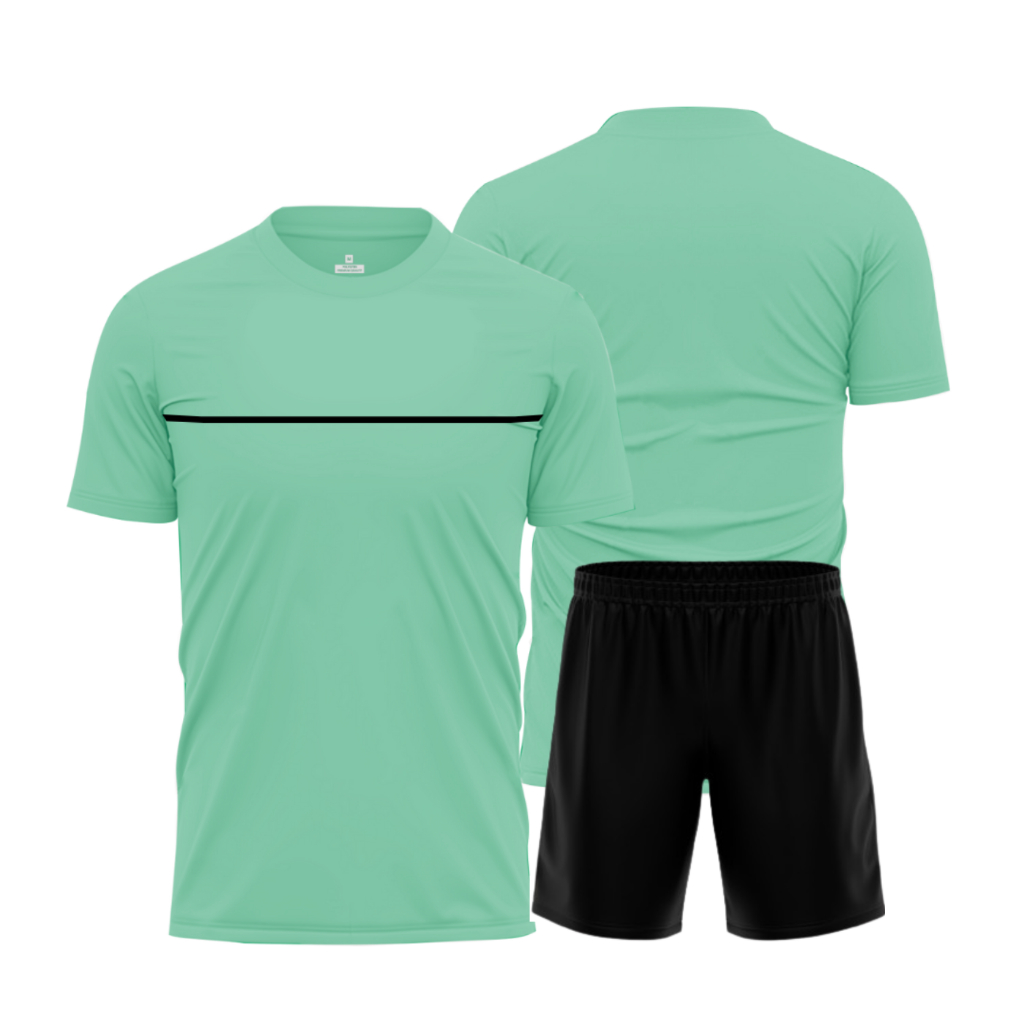 Setelan olahraga polos Seragam Olahraga TIM Futsal baju Celana Club Sablon Pundak SETOBL-PL014