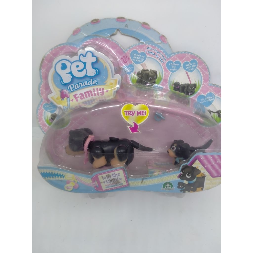 mainan anak pet parade peliharaan dog anjing