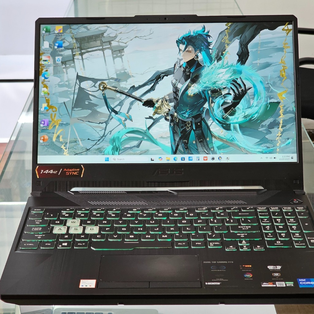 ASUS TUF F15 FX506HM Intel Core i7 Gen 11 Ram 16 GB SSD 512 GB Nvidia RTX 3060 144 Hz RGB Gaming dan