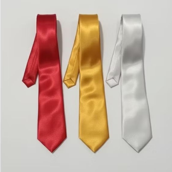 Dasi Panjang Pria Wanita | Dasi Kantor Manual Berwarna Panjang 130cm