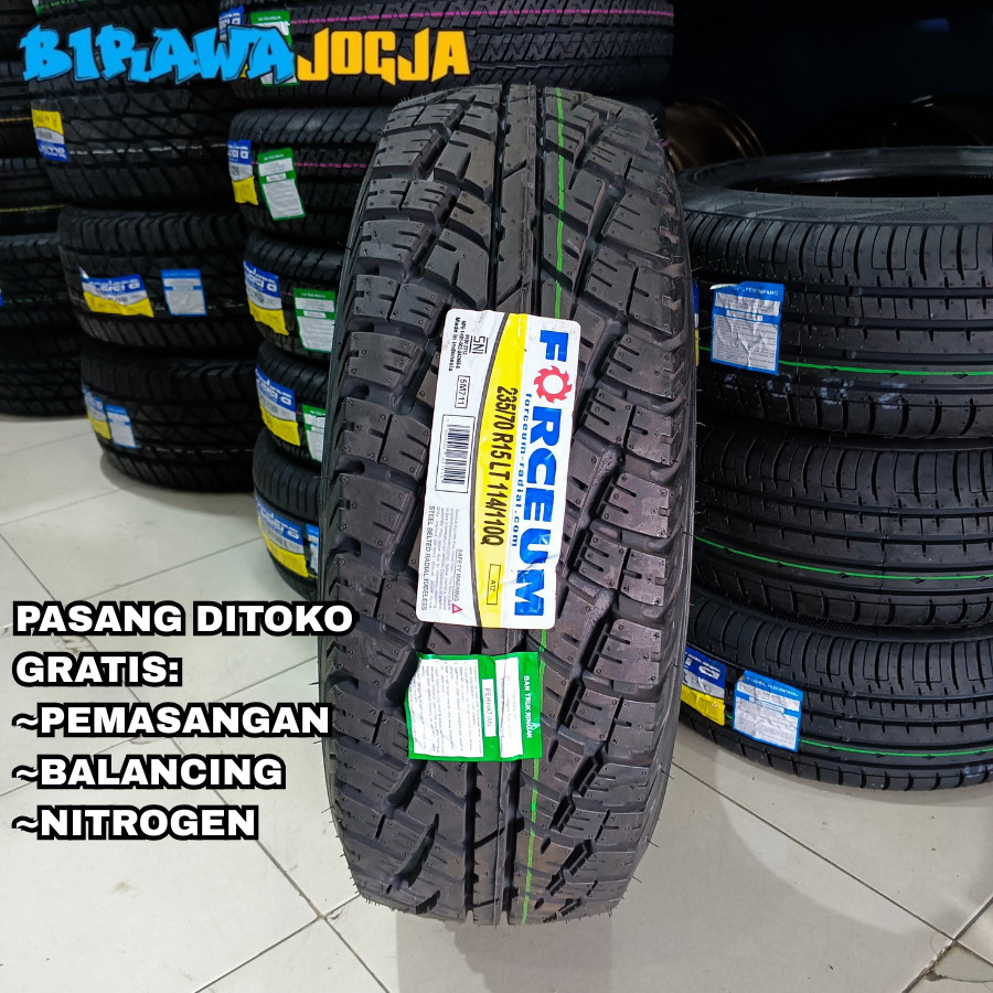 Ban mobil Semi Offroad AT 235 70 R15 Forceum ATz Ban Katana, Panther Touring, Jimny, Rangga ring 15