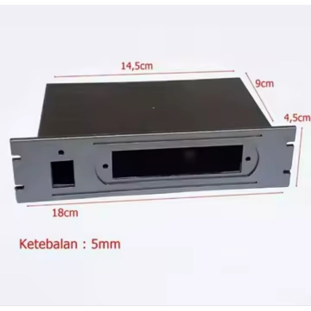 box modul MP3 bluetooth bahan plastik tebal