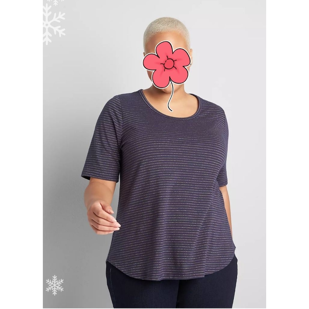 ld190 180 170 160 150 140 Jumbo Tshirt Lane Bryant