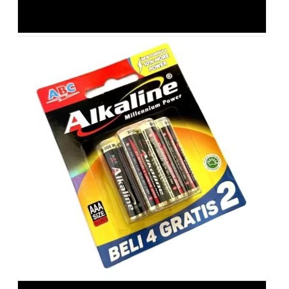 baterai batre alkaline A3 isi 6/ baterai alkaline a3 A3 batre baterai