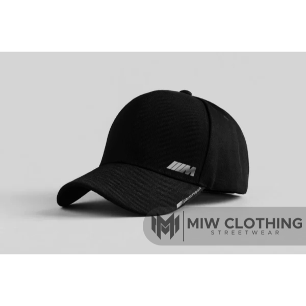 Topi SNAPBACK BMW Silver Logo/Topi BASEBALL Classic BMW Logo Silver