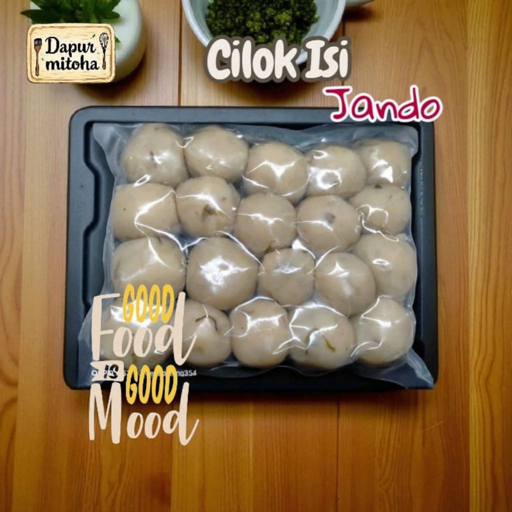 cilok ini jando sapi kemasan 1 porsi isi 10/bumbu kuah/ bumbu kacang/Chili oil/ sambal goang