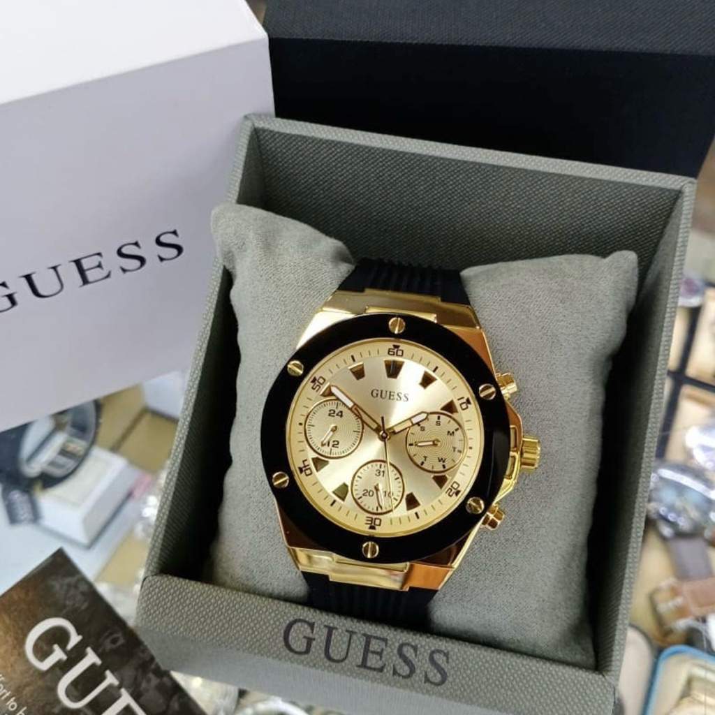 Guess Athena Original Ladies Watch Strap Rubber