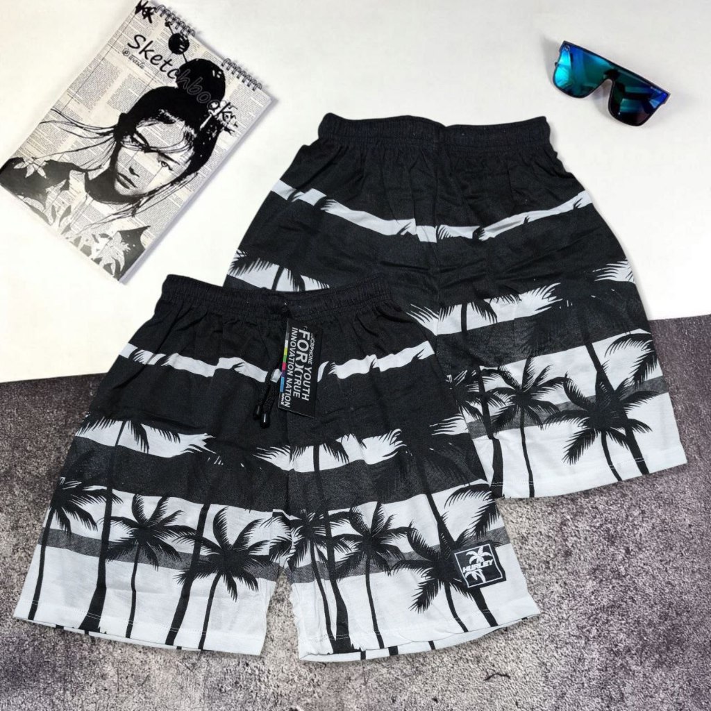 Boxer Distro Surfing Premium Pria Bahan Cotton Combed 30S All Size (28-34)