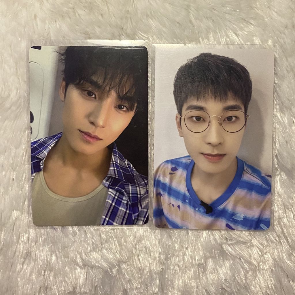 (READY STOCK - TAKE ALL) SEVENTEEN KIM MINGYU JEON WONWOO SPILL THE FEELS KIT DICON PHOTOCARD PC