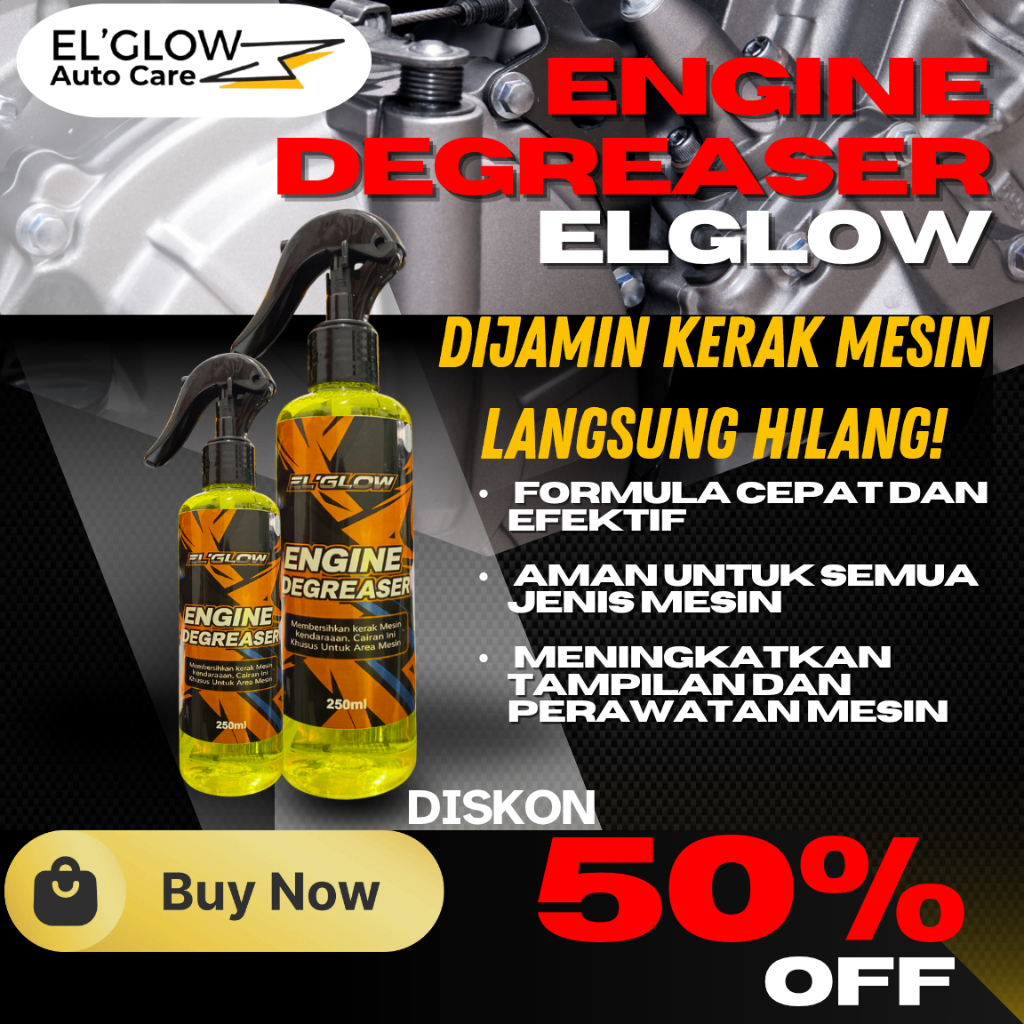 ELGLOW Engine Degreaser | Pembersih Kerak Mesin | Cairan Pembersih Kerak Mesin | Pemersih Kotoran Me