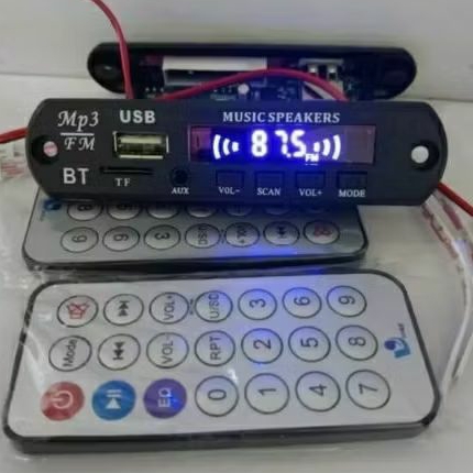 Modul Kit MP3 Bluetooth USB FM Radio Digital