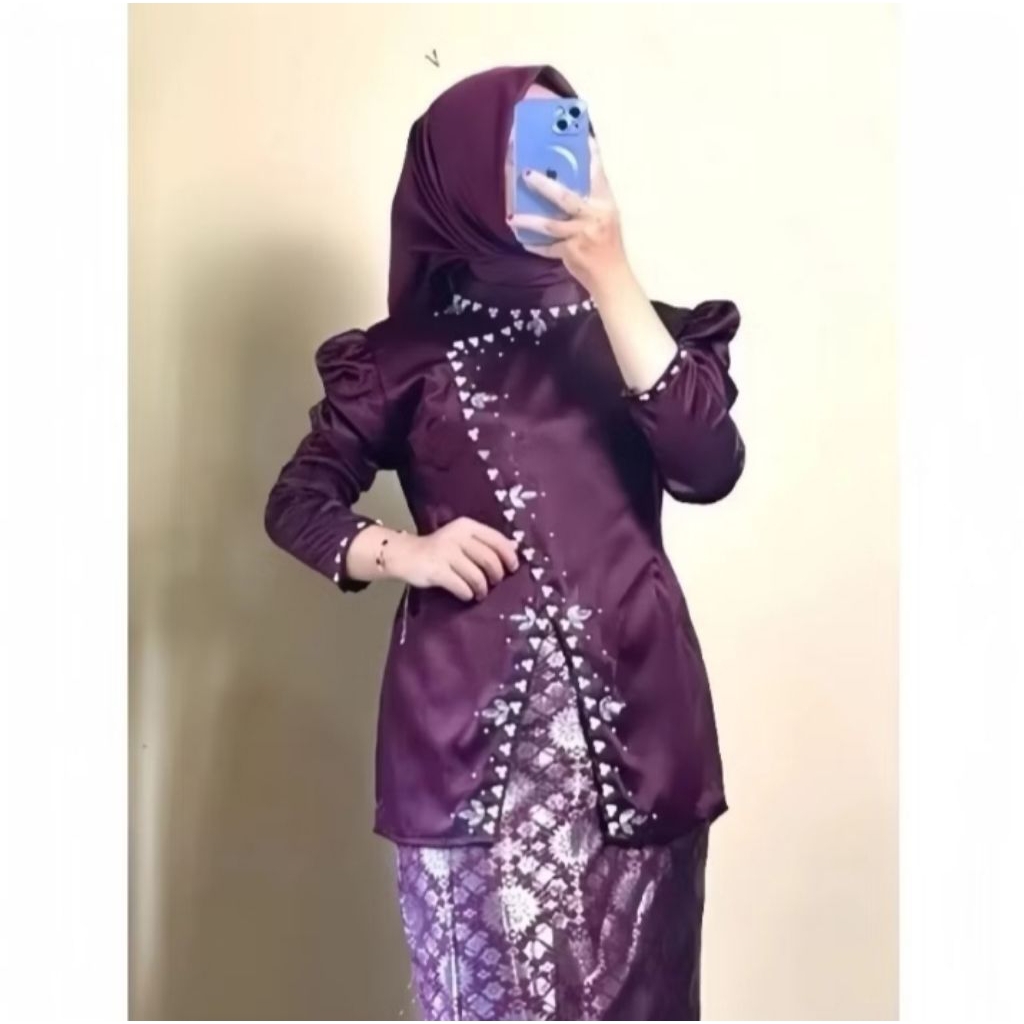 SET BAJU MELAYU INARA ( BAJU MELAYU+ROK SONGKET)