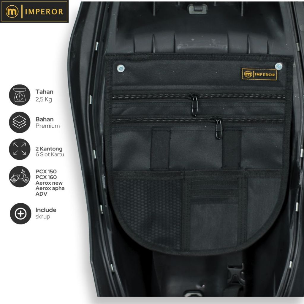 Tas Motor / Kantong Jok Honda ADV / Tas organizer Honda ADV