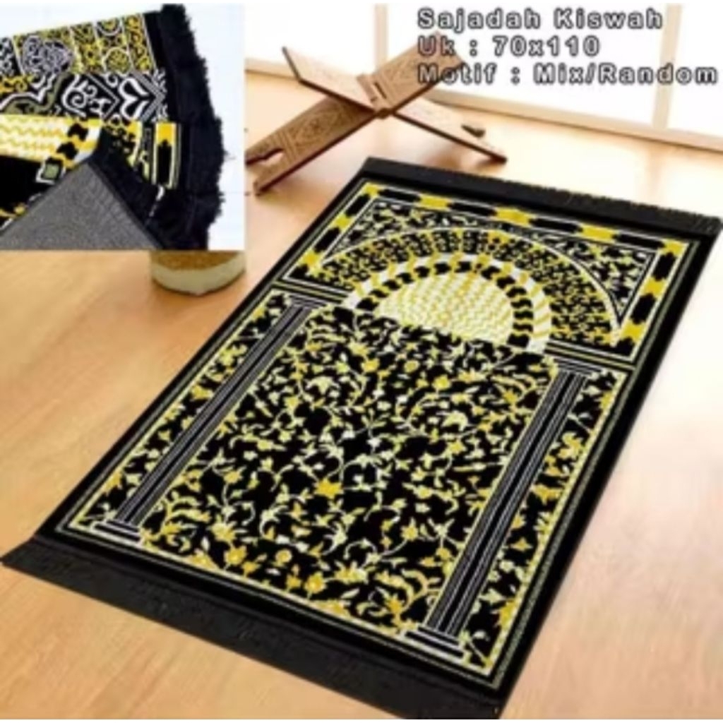Sajadah Kiswah Turkiye 70x110 Halus bludru