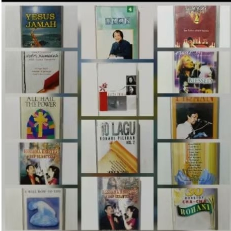 Kaset Pita Lagu Lagu Natal/Christmas Song/Rohani Kristen