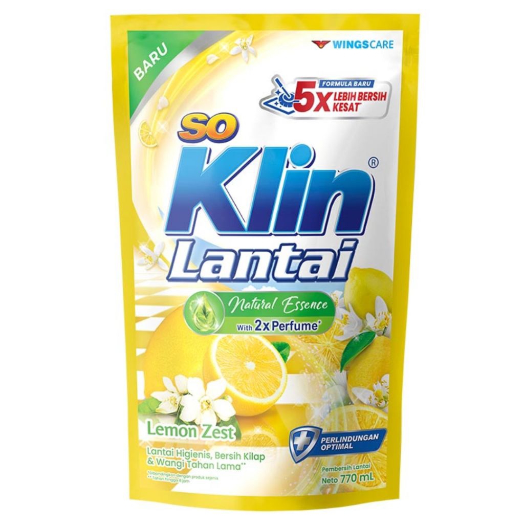 So Klin Lantai Lemon Zest 770 ml