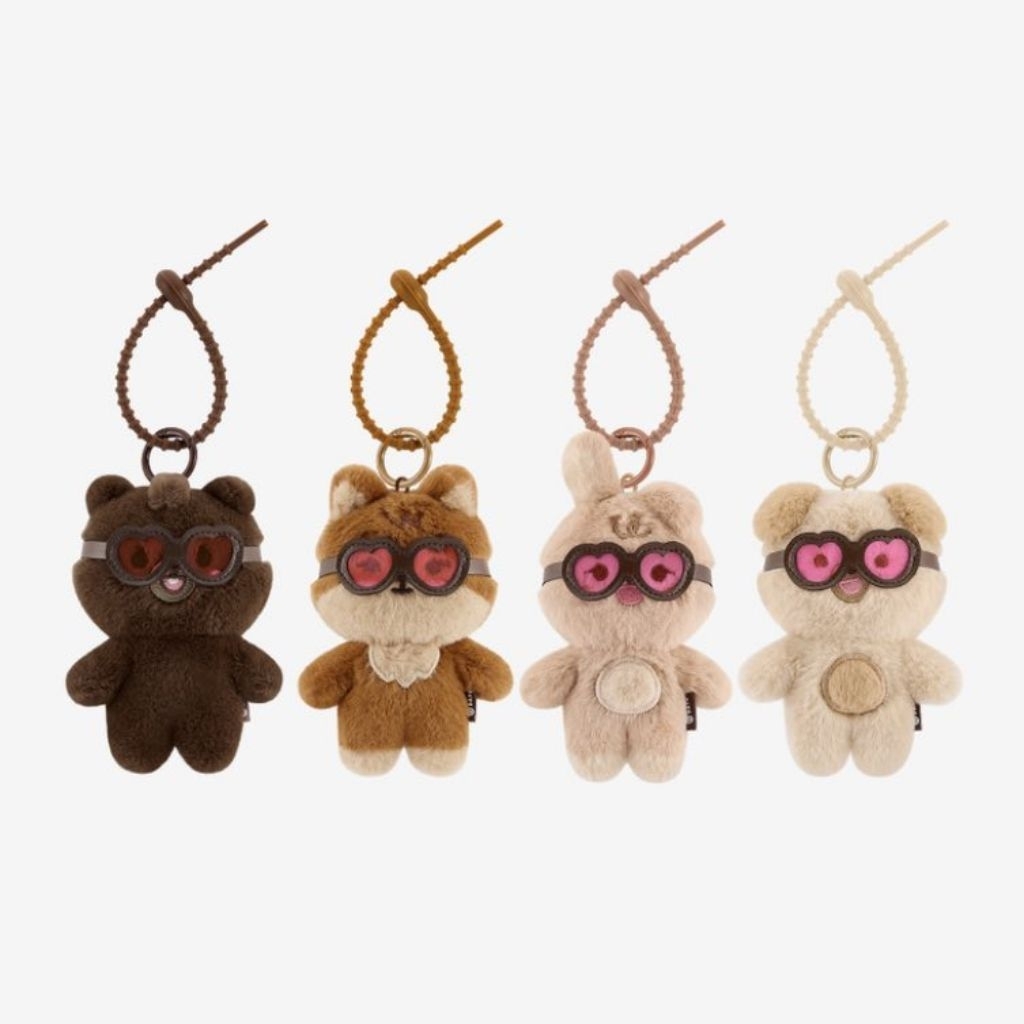 Denimalz Tanned pil magnet set plush ke 2024 kke handwarmer youngk don dowoon denimalz secret mini f