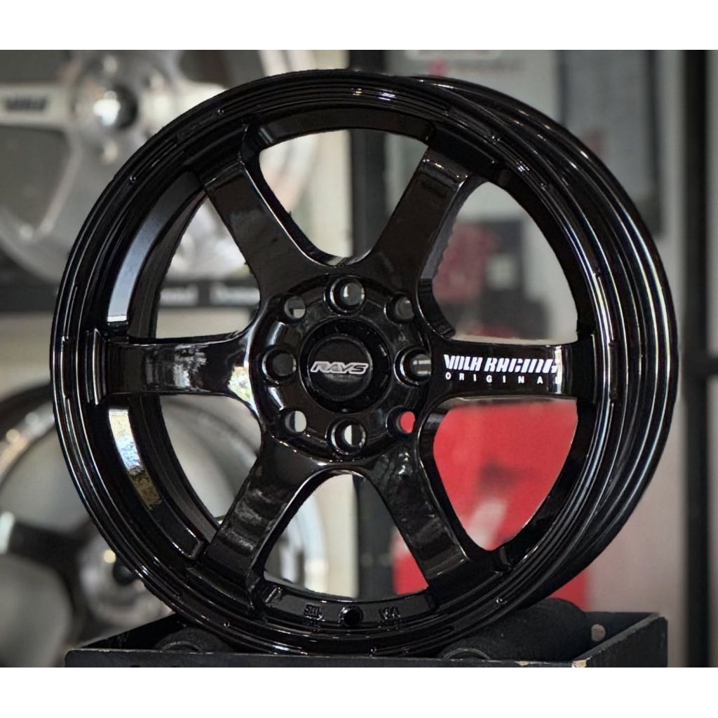 velg te37 saga ring 15 lebar 6,5 pcd 4x100 - 4x114,3 velg racing ring 15 Avanza Xenia Livina velg mo