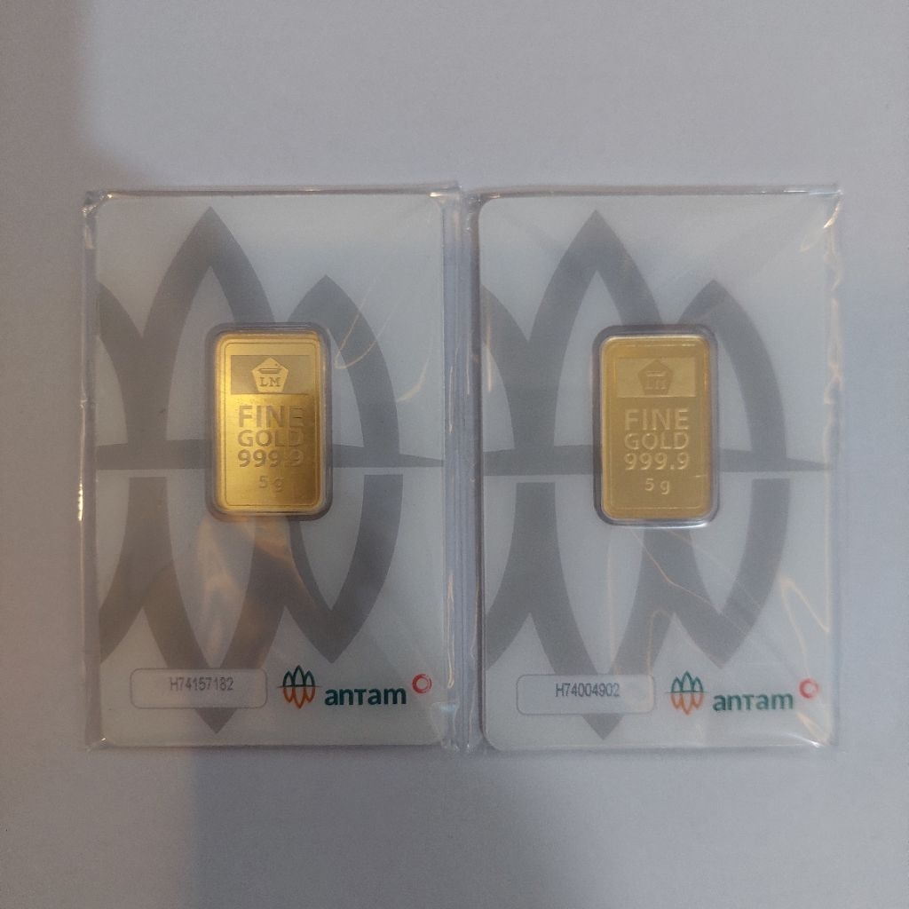 Emas antam 5 gr/antam 5 gr redmark/antam/logam mulia
