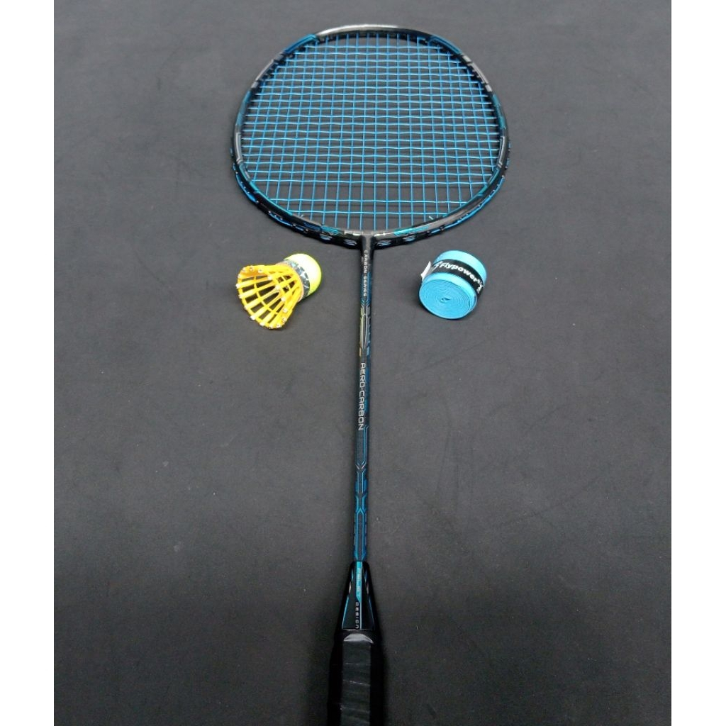 Raket badminton bulutangkis bekas second original felet aero carbon