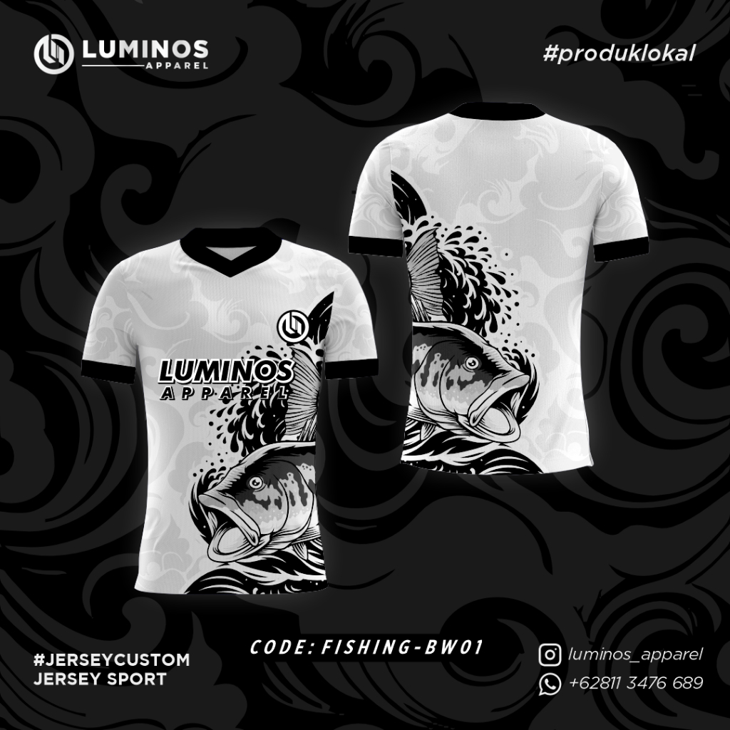 JERSEY MANCING CUSTOM | JERSEY FISHING | FREE DESIGN | JERSEY MURAH | JERSEY SPORT FREE DESIGN | FIS