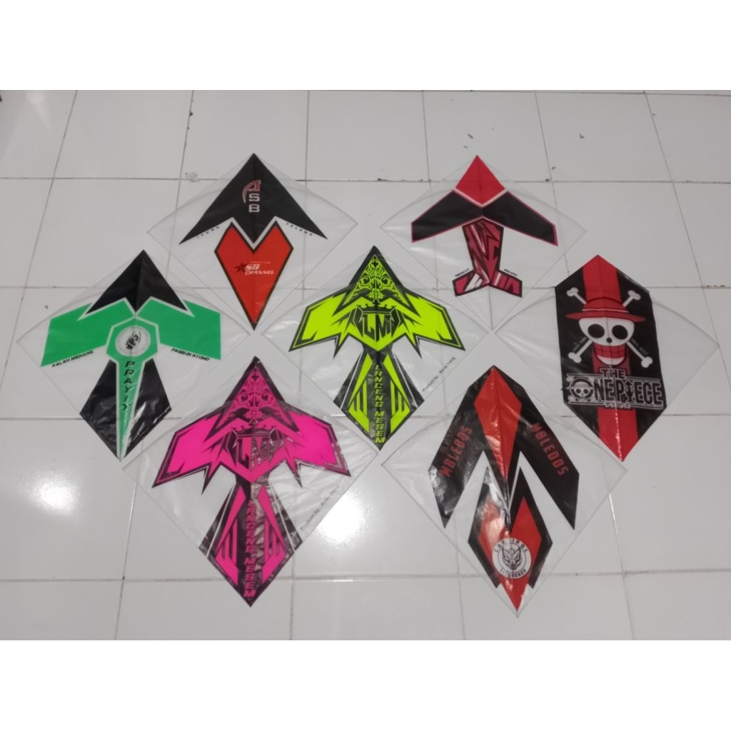 Layangan Sukhoi super Full petung isi 15 pcs