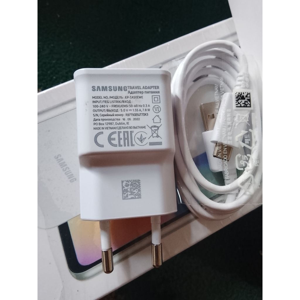 Charger asli Samsung micro USB asli bawaan hp