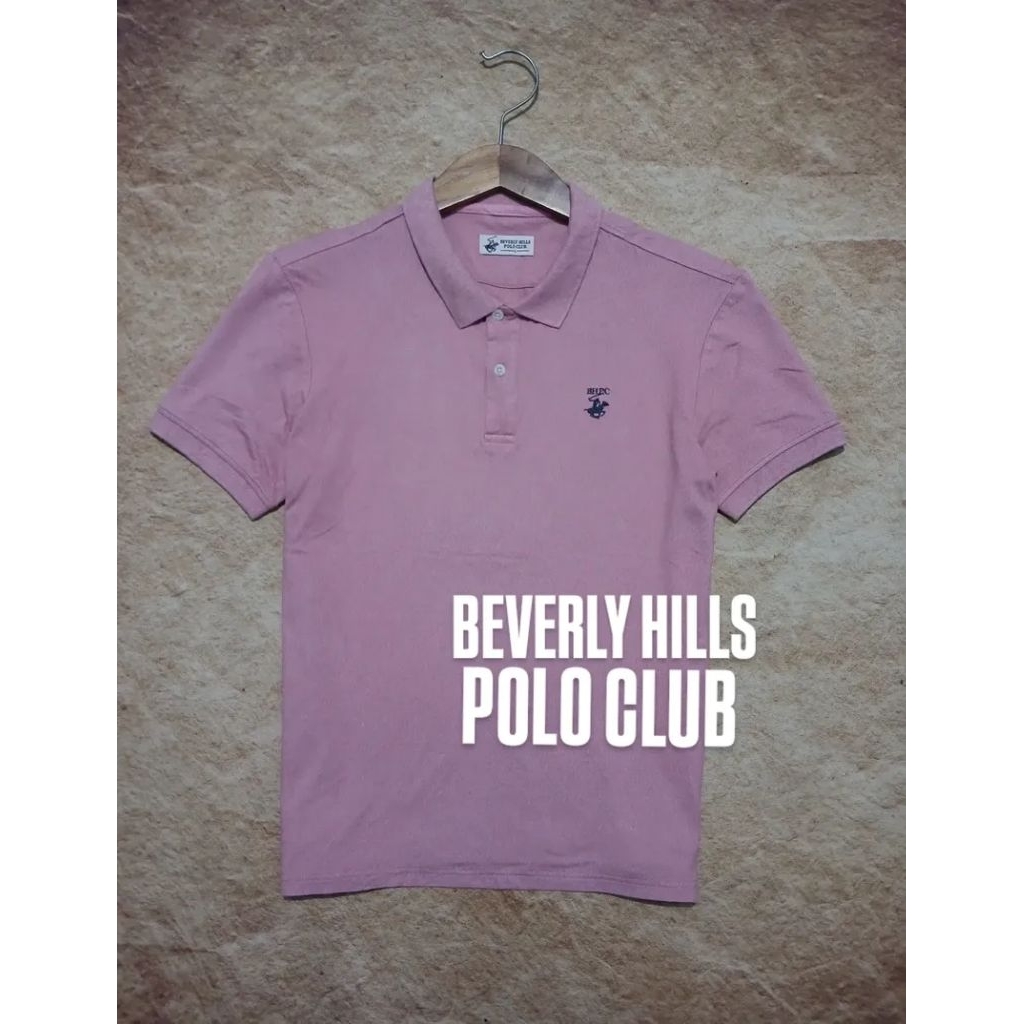 shirt BEVERLY HILLS POLO CLUB bahan adem recomend bekas/second/preloved