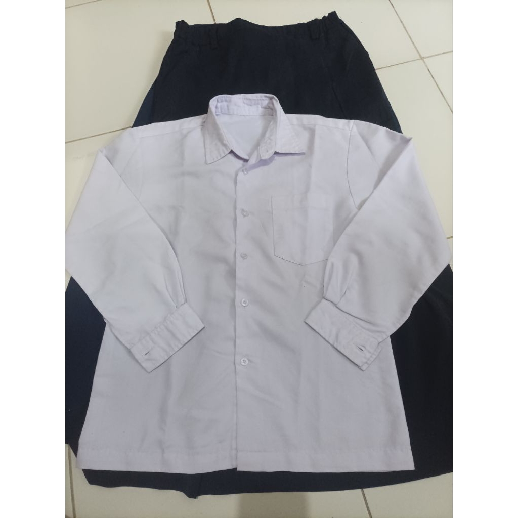 Seragam Putih osis SMP preloved