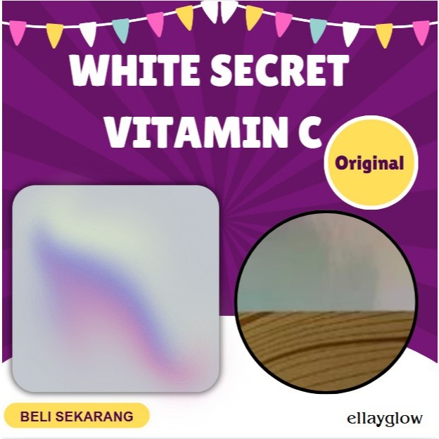 Kemasan Silver White Secret Vitamin C
