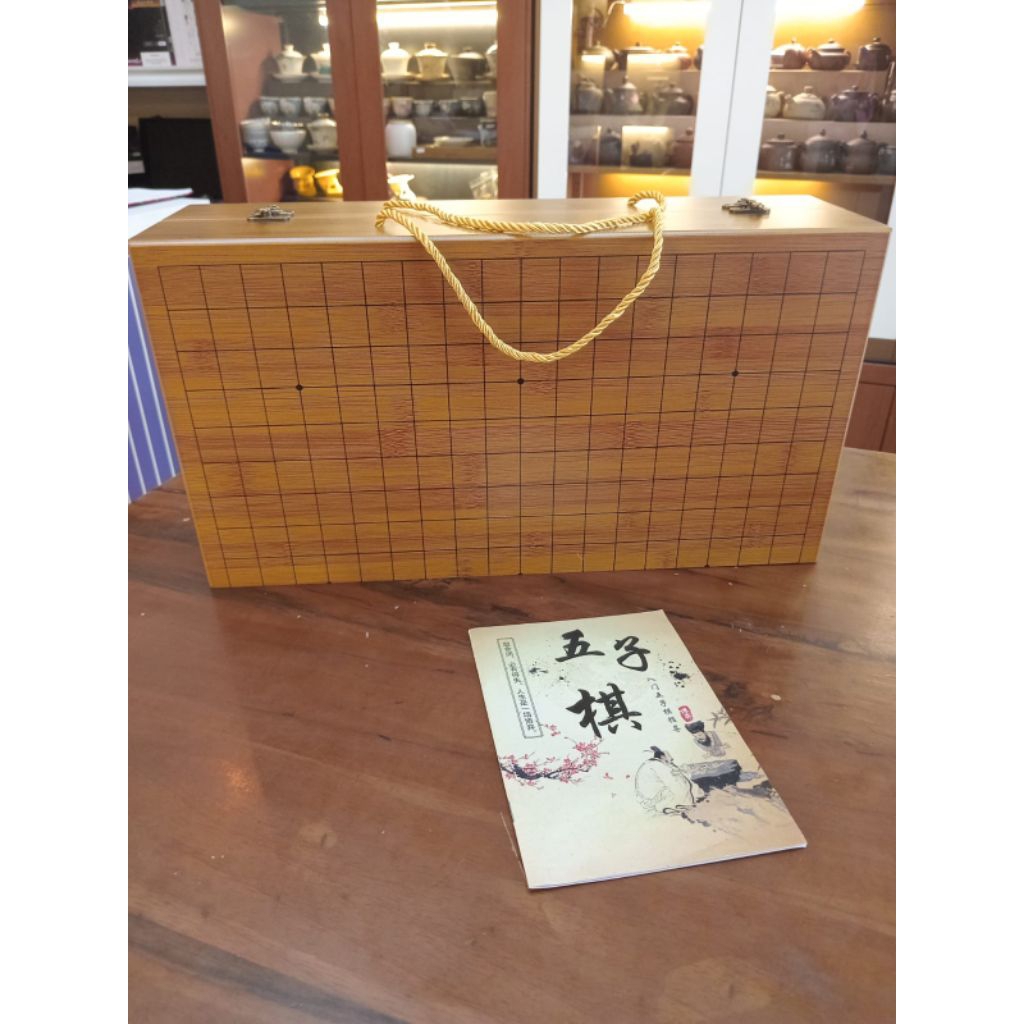 Papan Catur go/igo/papan igo Tebal Bambu Premium