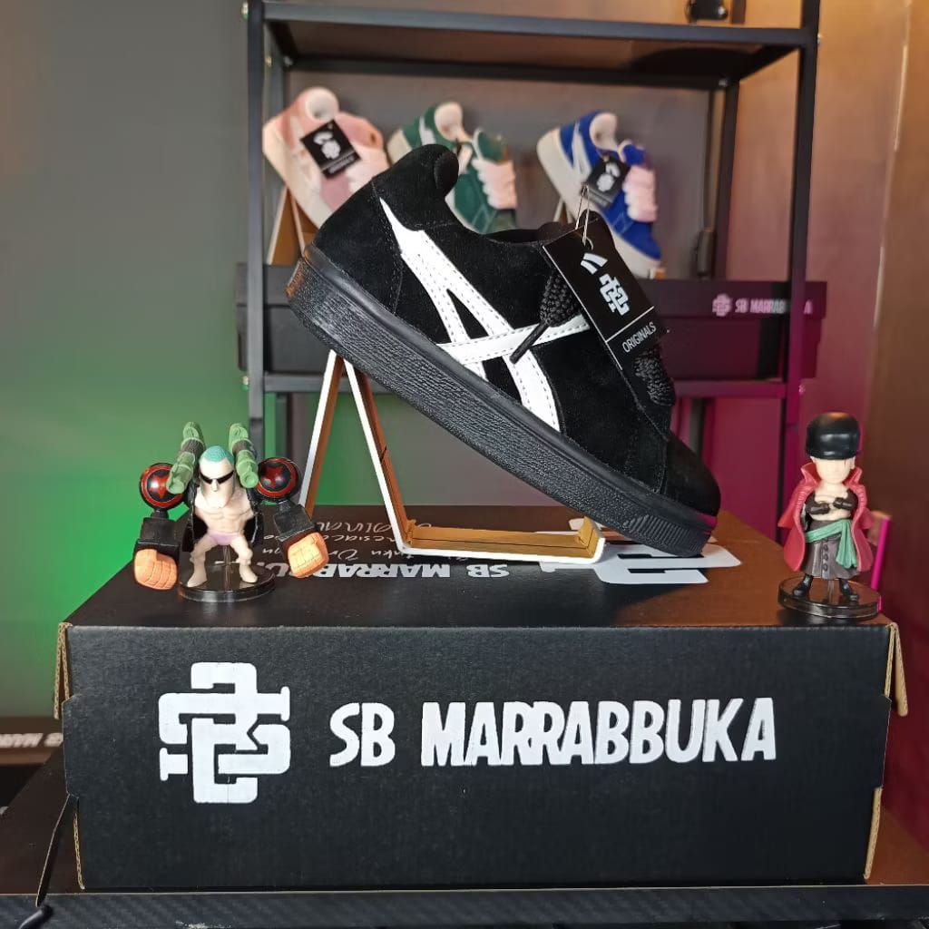 Sepatu Terbaru Skate Casual Anak Anak 31-43 Bahan Suede Dengan Model Lidah Gemuk Tali Gendut Lebih N