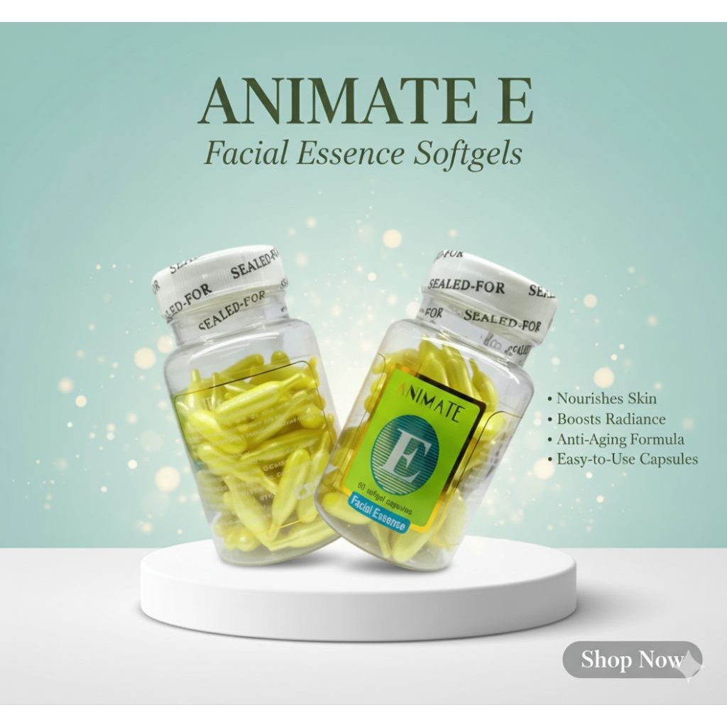[ORI 100%] SERUM ANIMATE WAJAH SERUM/VITAMIN ANIMATE / VITAMIN E isi 60