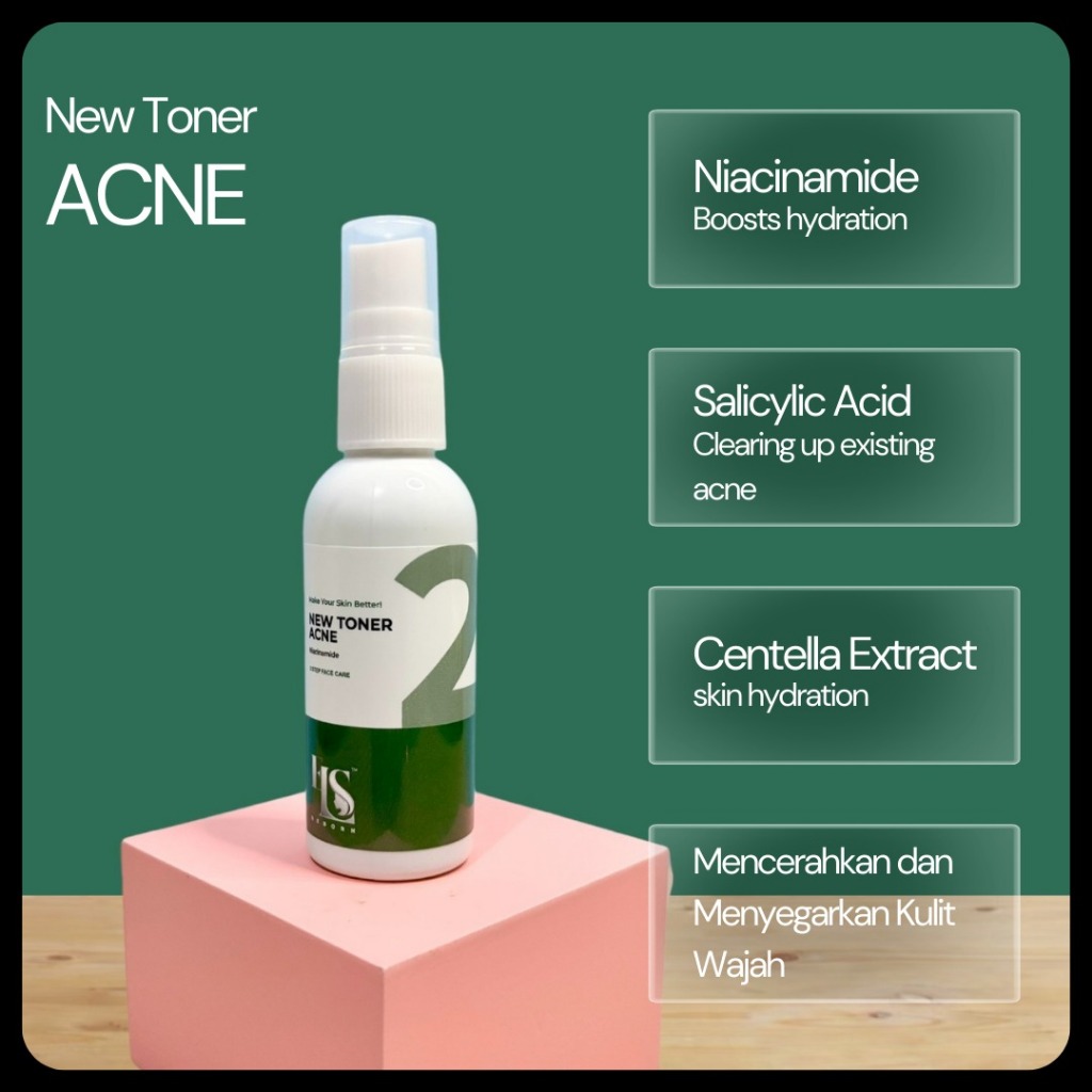 DLC - LS SKINCARE Face Toner Acne BPOM Untuk Kulit Berjerawat