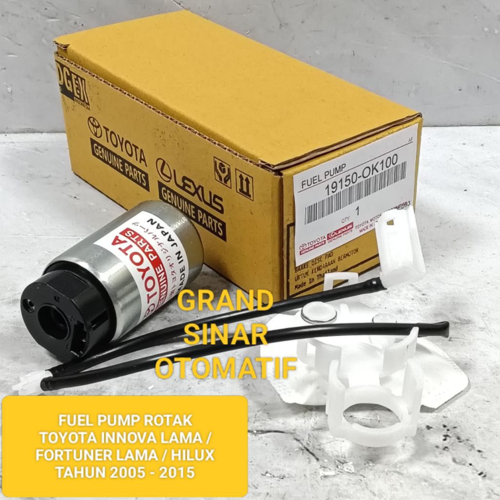 FUEL PUMP ROTAK POMPA BENSIN INNOVA LAMA FORTUNER LAMA GEN 1 2005-2015