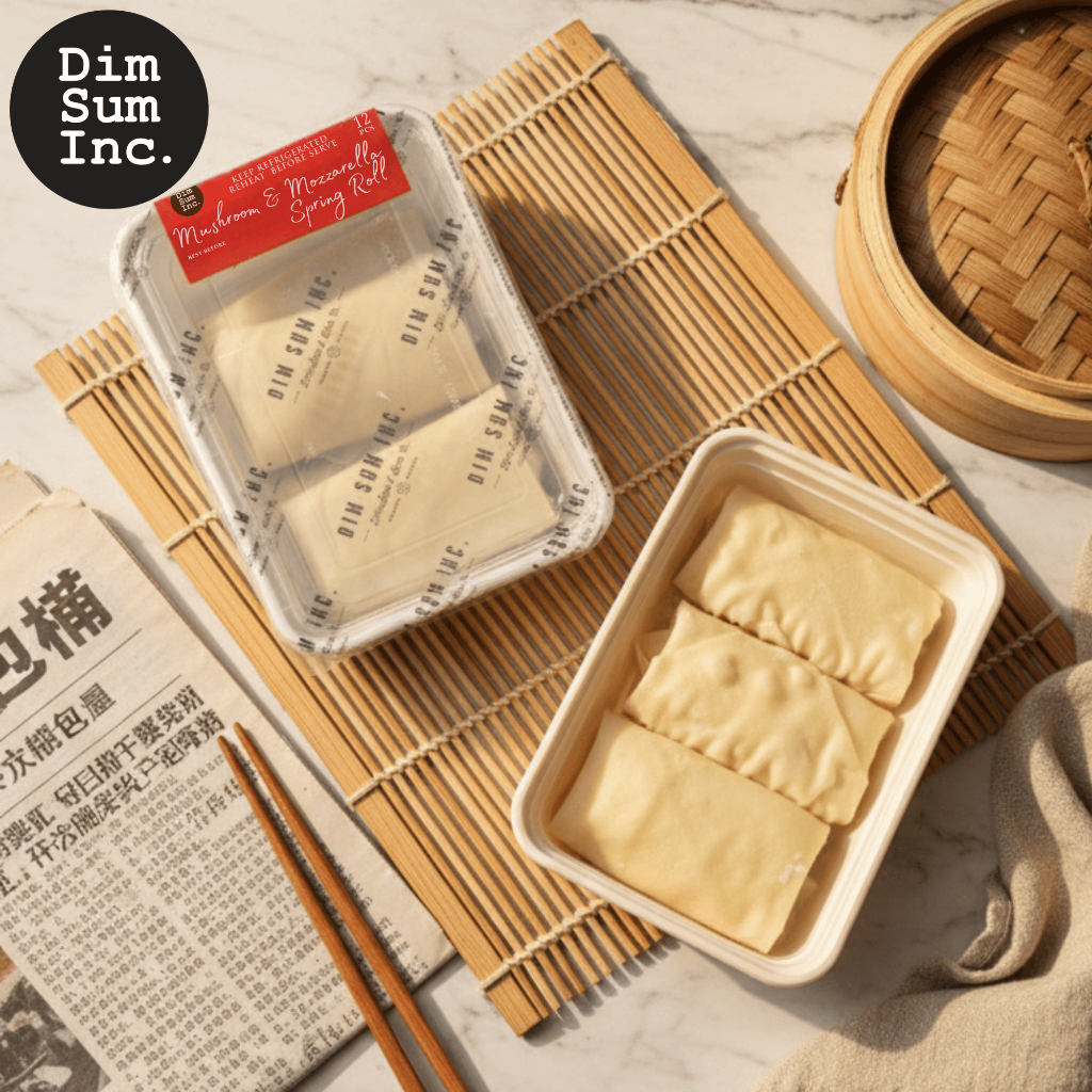 Mushroom & Mozzarella Spring Roll / Lumpia Mozarella / Lumpia Keju / Lumpia Cheese / Spring Roll Kej