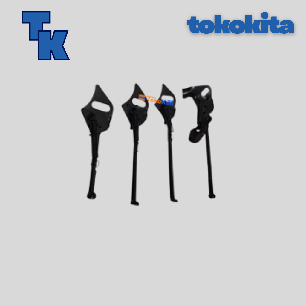 Jagang Standar Sepeda Samping Warna Hitam Ukuran 16