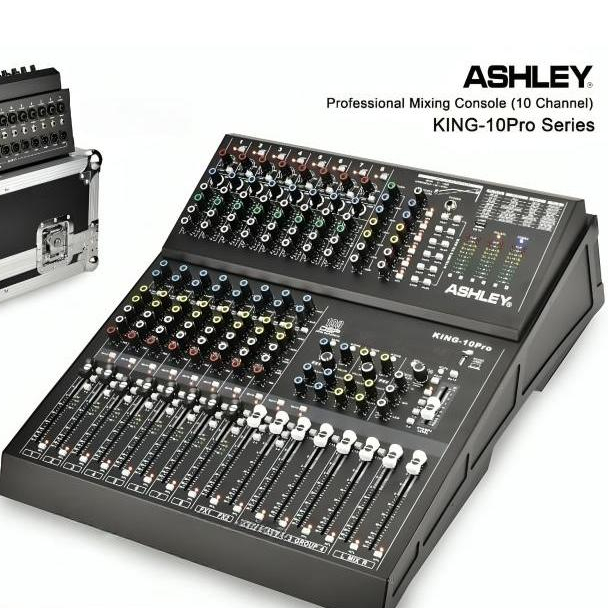 Mixer Audio Bluetooth Ashley King10 Pro 10Channel/Mixer Audio Ashley King 10 Pro 10Ch USB