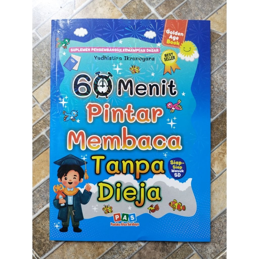 Buku 60 Menit Pintar Membaca Tanpa Dieja