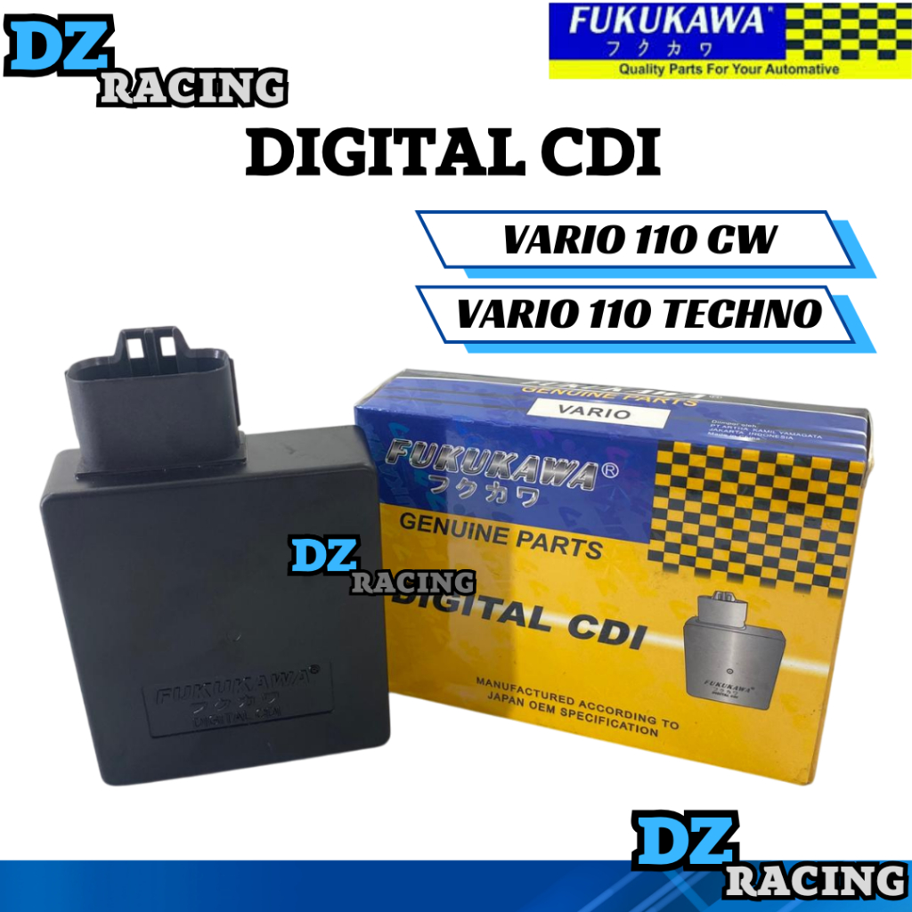 CDI DIGITAL FUKUKAWA VARIO 110 KARBU. VARIO 110 TECHNO KARBU FUKUKAWA ORIGINAL