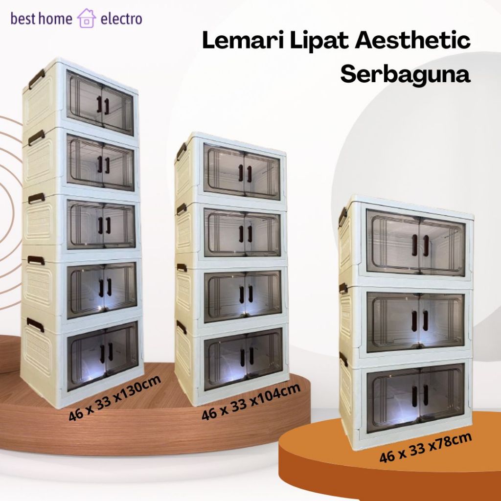 Lemari Plastik Lipat Lemari Plastik Premium Lemari Lipat Baby Care Lemari Pakaian Minimalis