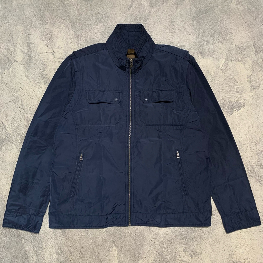 Lanzi Navy Windbreaker Jacket