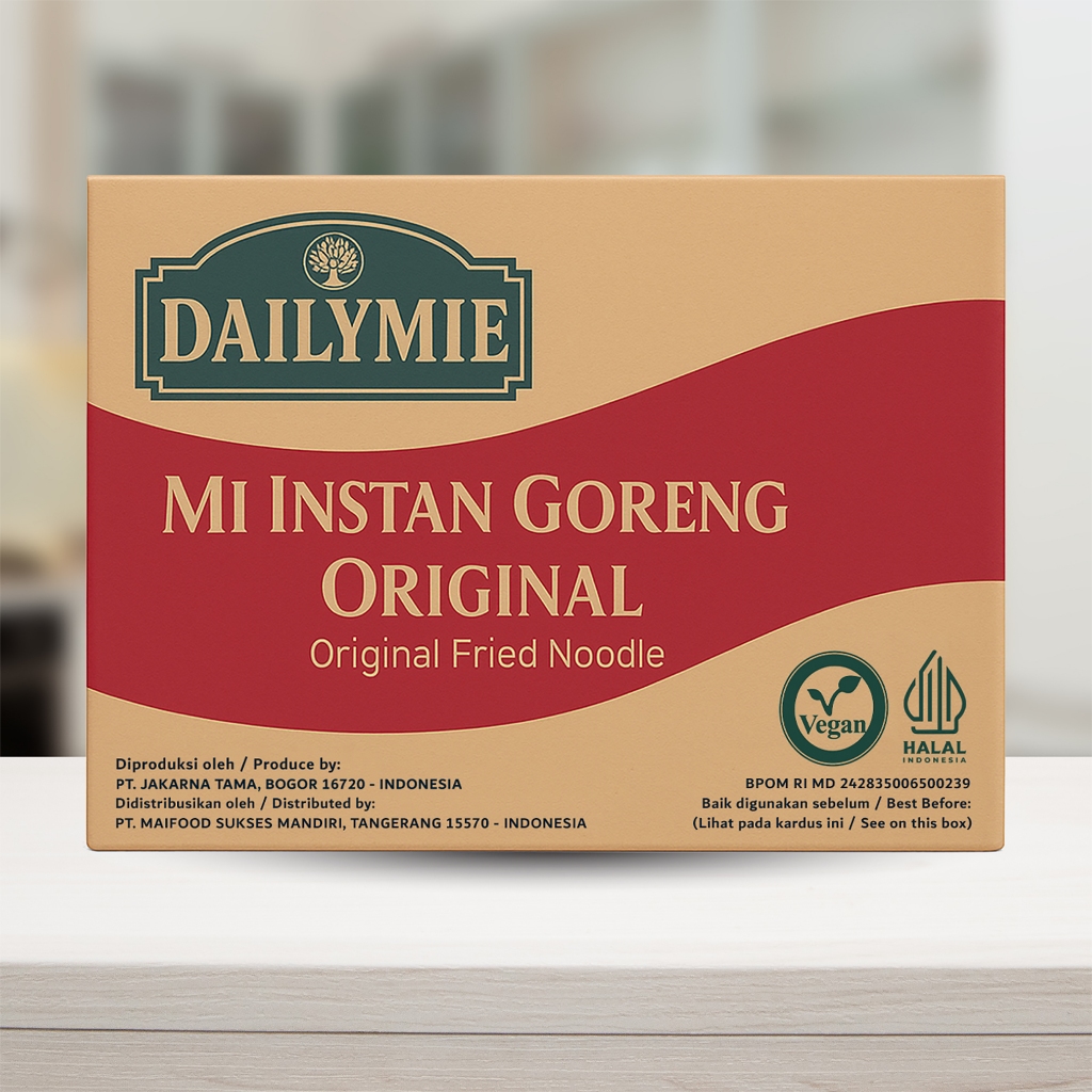 DailyMie Mie Goreng Vegan & Vegetarian | Dus