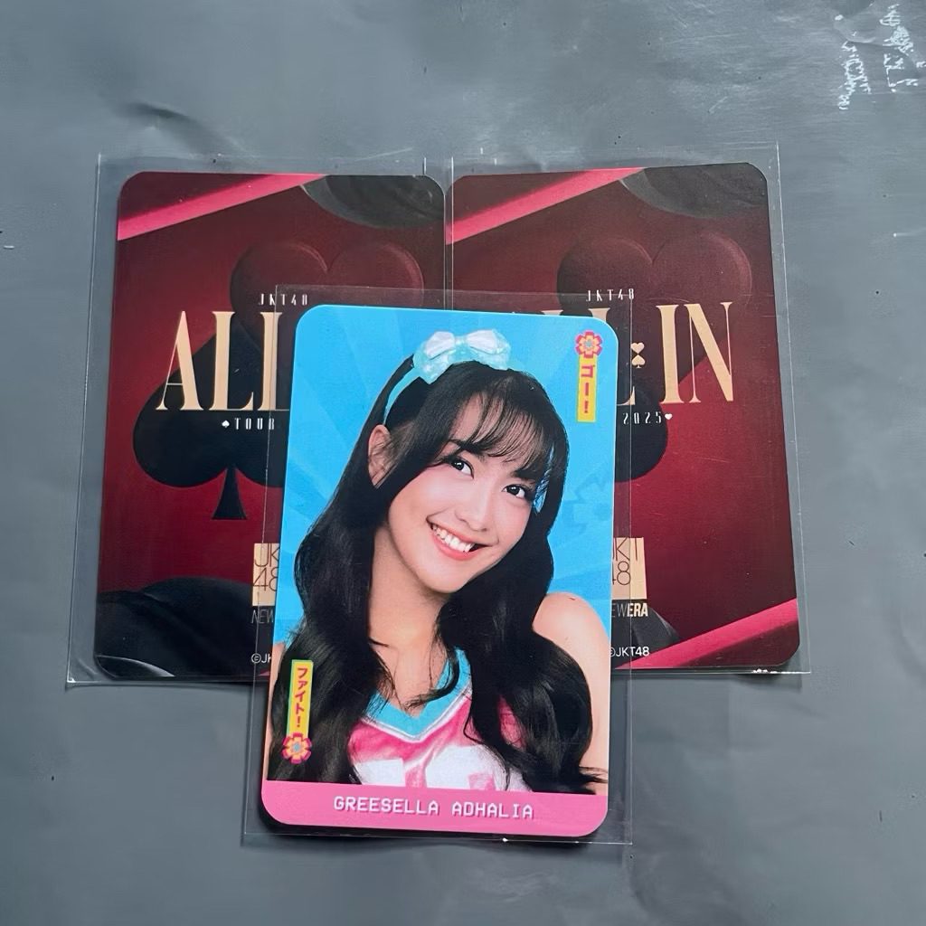 Photocard Greesel All In Tour JKT48