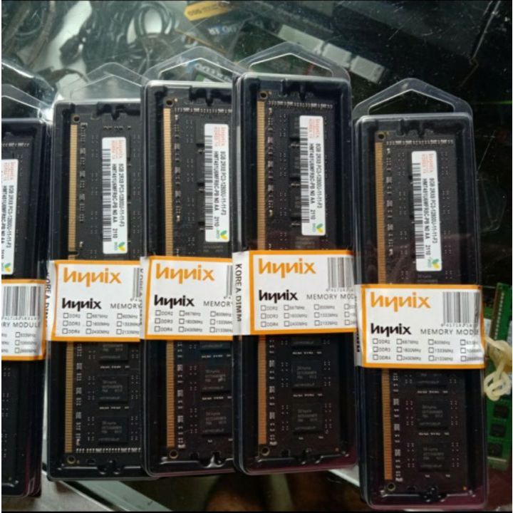 Memory PC Longdimm DDR3 4GB Hynix PC 12.800 ( RAM KOMPUTER )