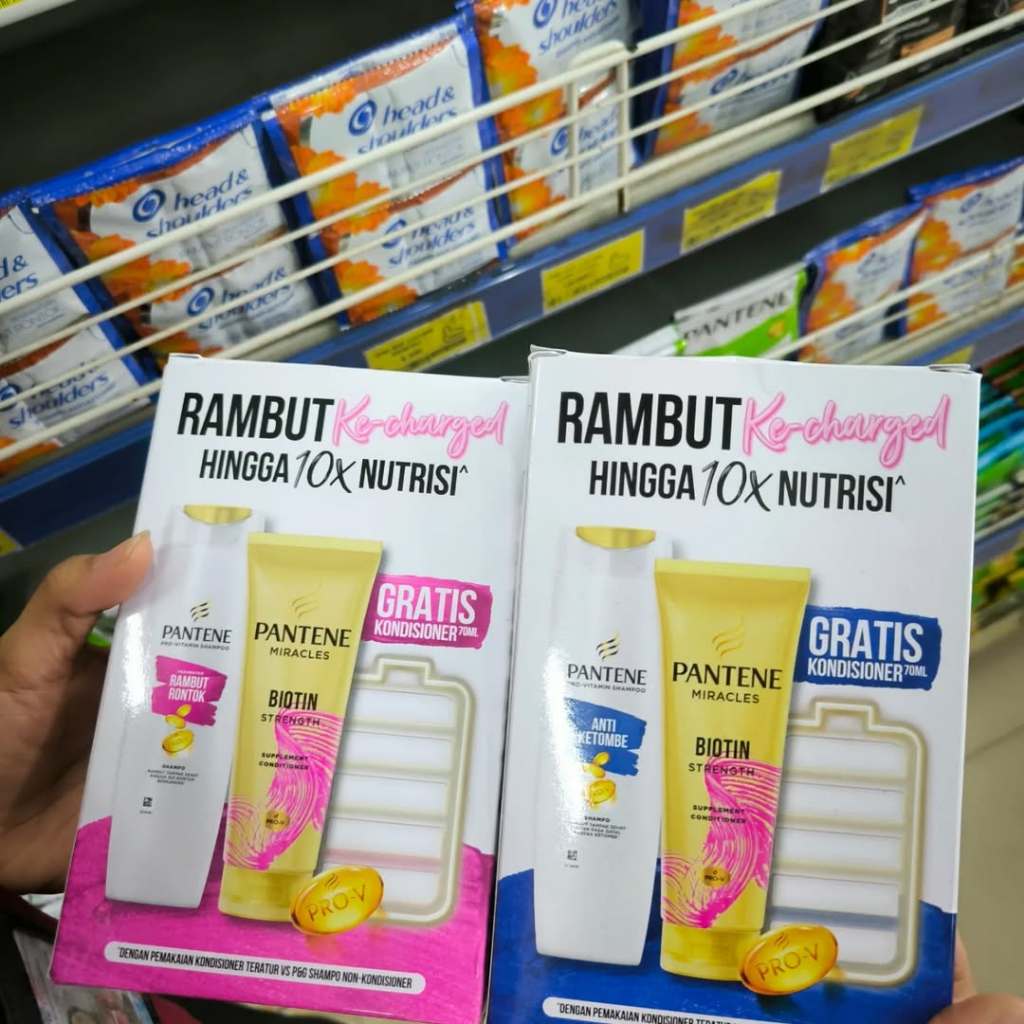Bundling Pantene & Conditioner Rambut Rontok & Anti Ketombe
