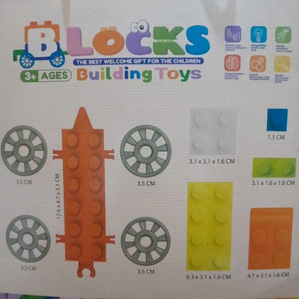 MAINAN BLOCKS ISI 250 PCS BUILDING TOYS / MINUS KARDUS AGAK KOTOR /MAINAN BALOK ISI 250 /BLOCKS BUIL