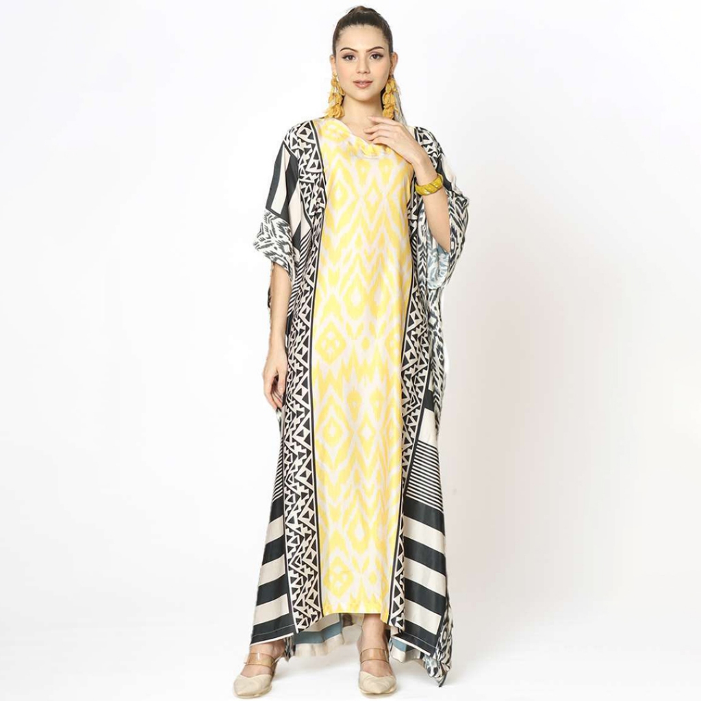 Kanzi Collection Exclusive Short Sleeve Kaftan