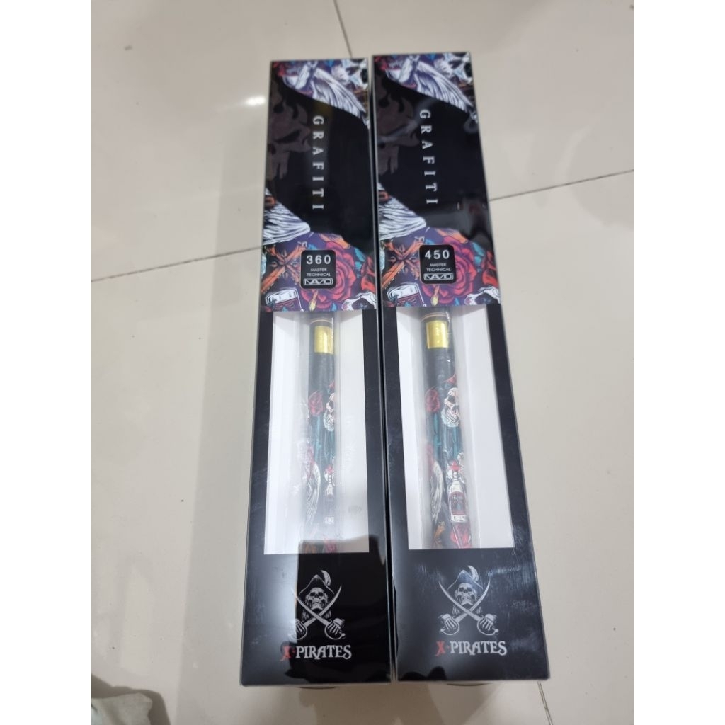 Joran tegek xpirates grafiti ringan kaku